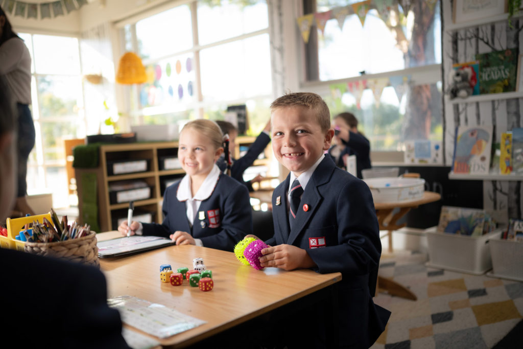 Kindergarten students at Northholm