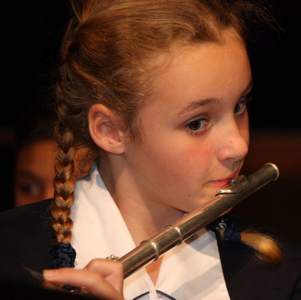 Northholm flute music student