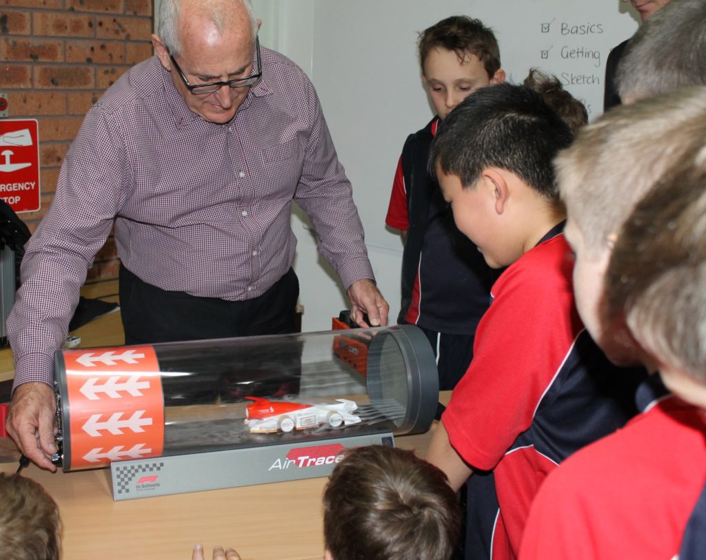 F1 in Schools McLaren visit