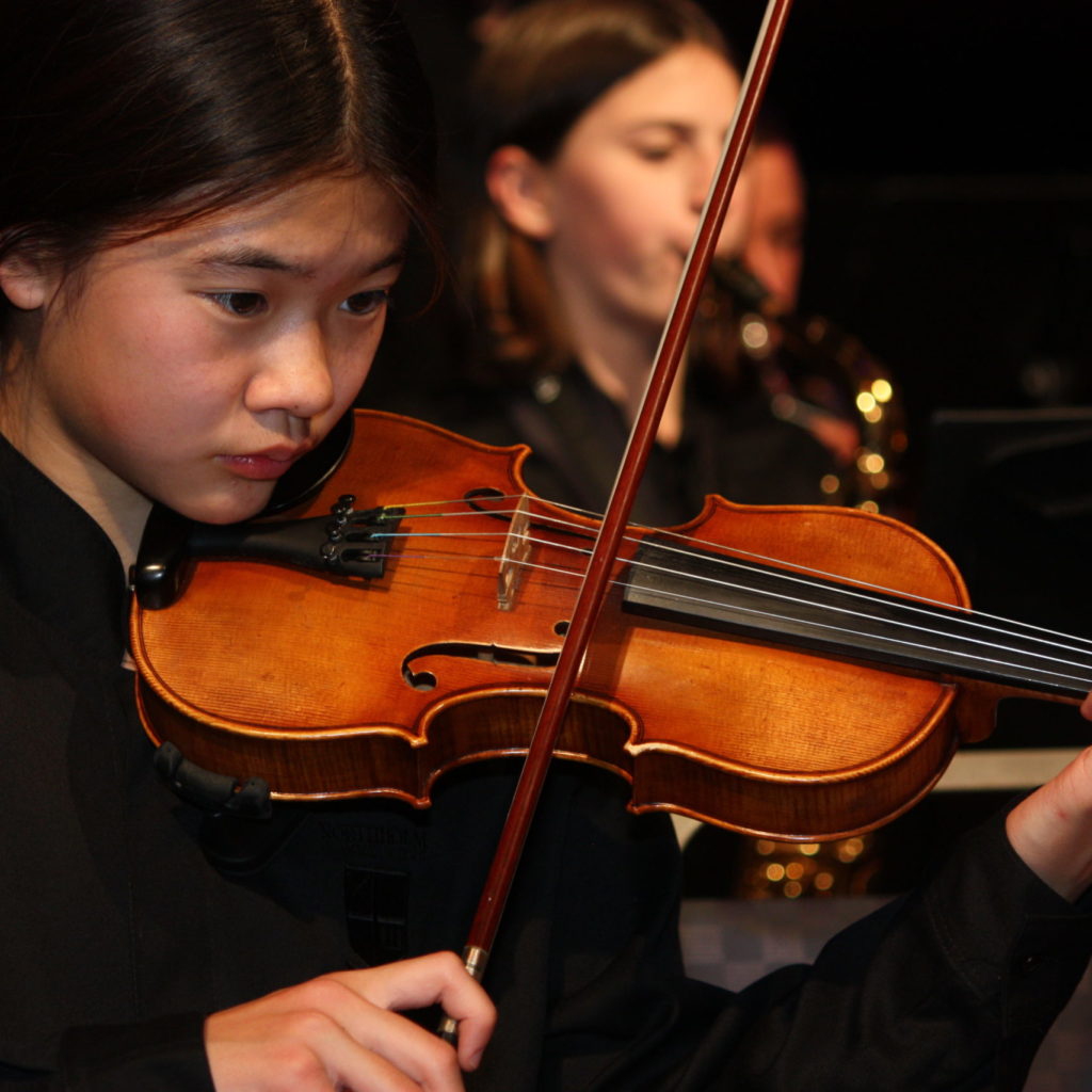 Northholm violin student