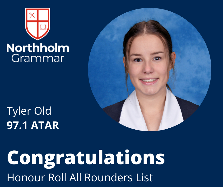 Congratulations HSC All Rounder Tyler Old