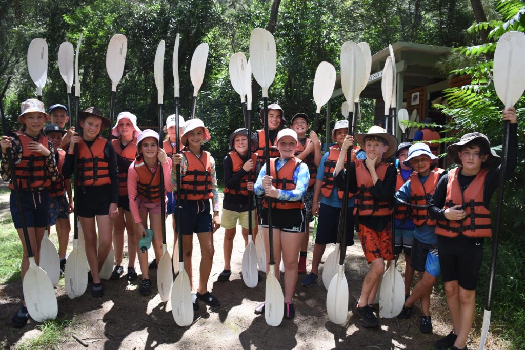 Northholm students enjoying an Outdoor Education camp