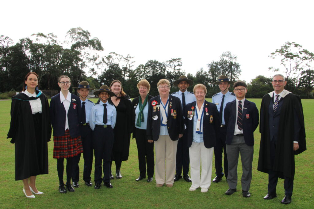 Special Guests at the Northholm Anzac Day ceremony