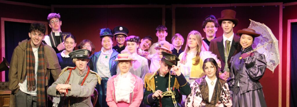 Northholm Grammar students presenting Neil Simon’s The Good Doctor